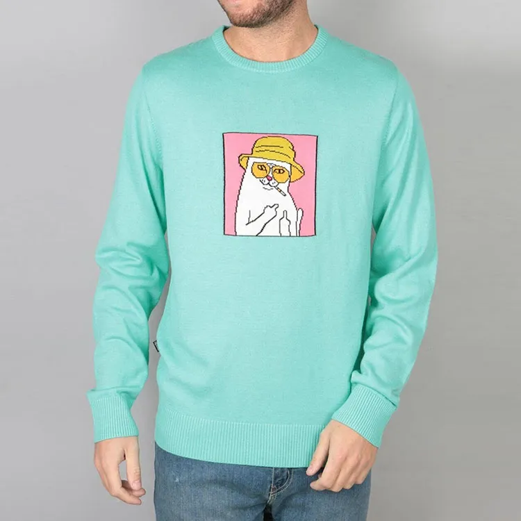 RIPNDIP Sweaters Unisex Mint Green-2