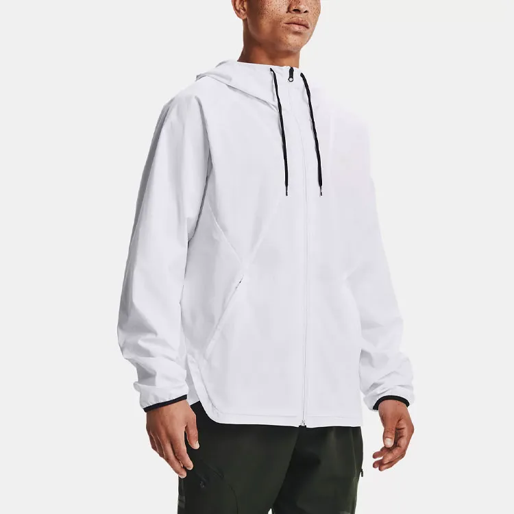 Under Armour Woven Collection Jackets Men White-3