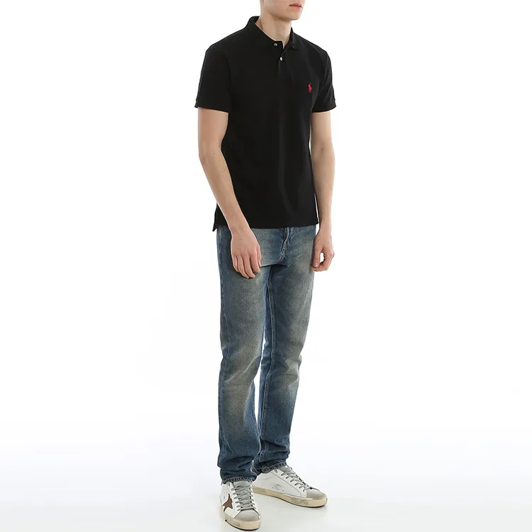 Polo Ralph Lauren Logo Embroidered Short Sleeved Polo Shirt-2