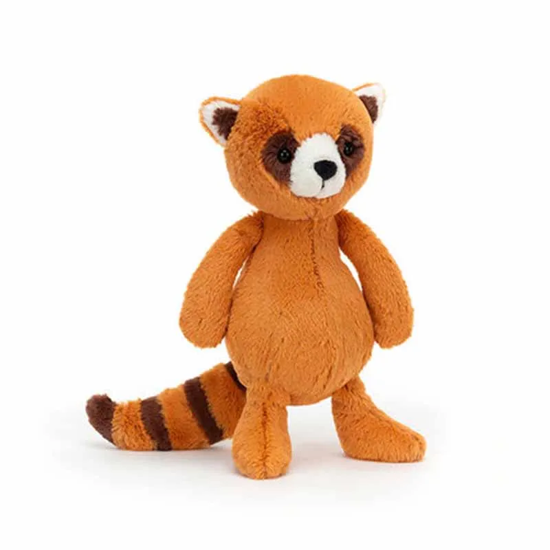 JELLYCAT Jungle Animal Collection Blushing Red Panda Dolls Plush Doll 31cm High-1