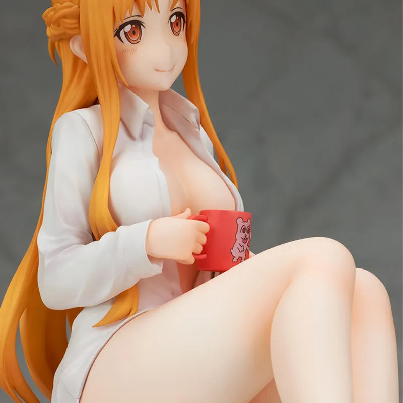 GSC Asuna/Kikuchi Asuna Sword Art Online Yuuki Asuna Shirt Ver 17cm Scale Figures-6