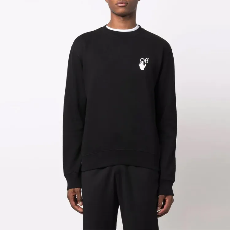 OFF WHITE Caravaggio Back Print Crewneck Sweatshirt-1