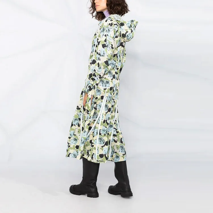 KENZO Long-Sleeved Dresses Women's Green-3