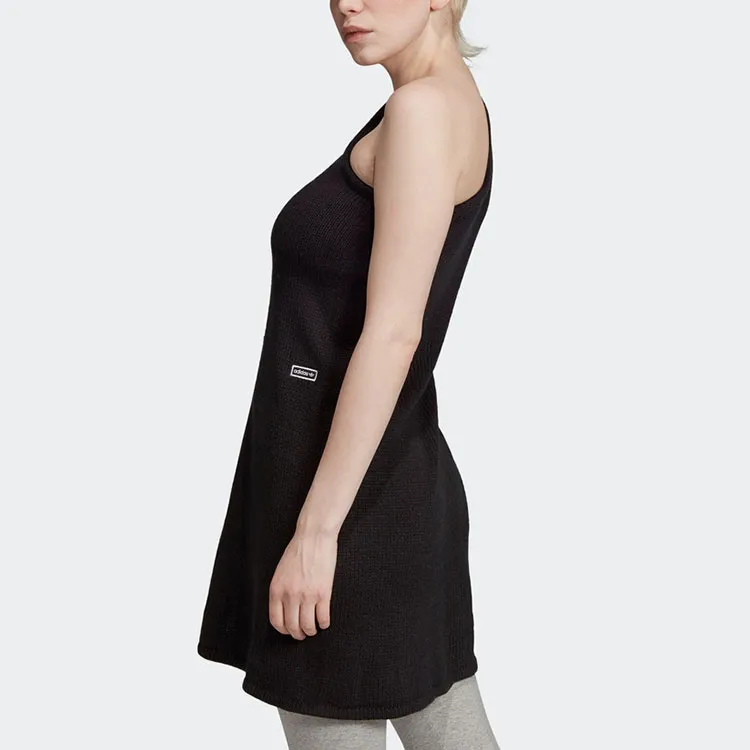 Adidas Originals Slim Fit Knitwear Women's Black-5