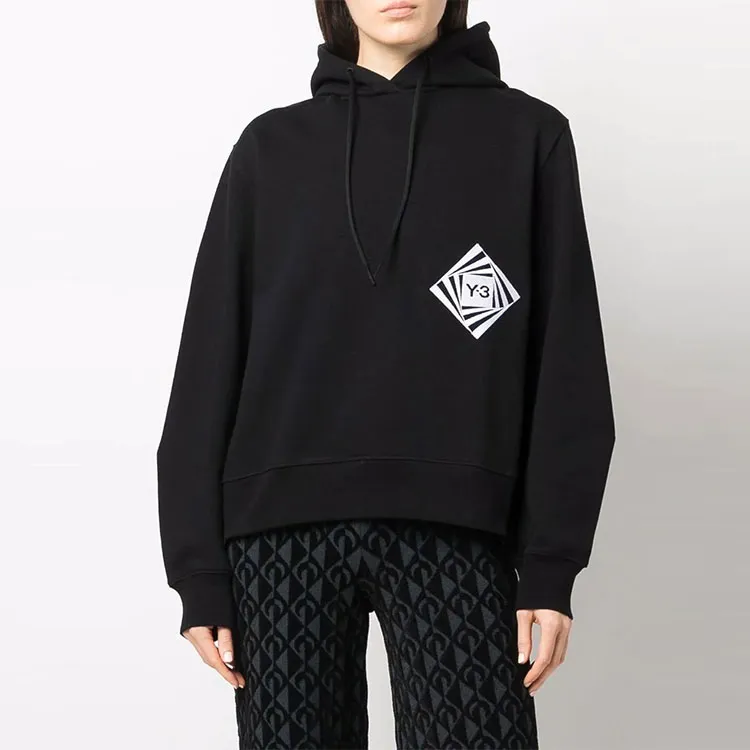 Y 3 Sweatshirts Women's Black-2