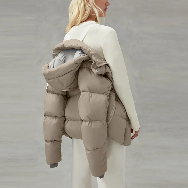 Canada Goose Junction Pastel Parka Limestone-6