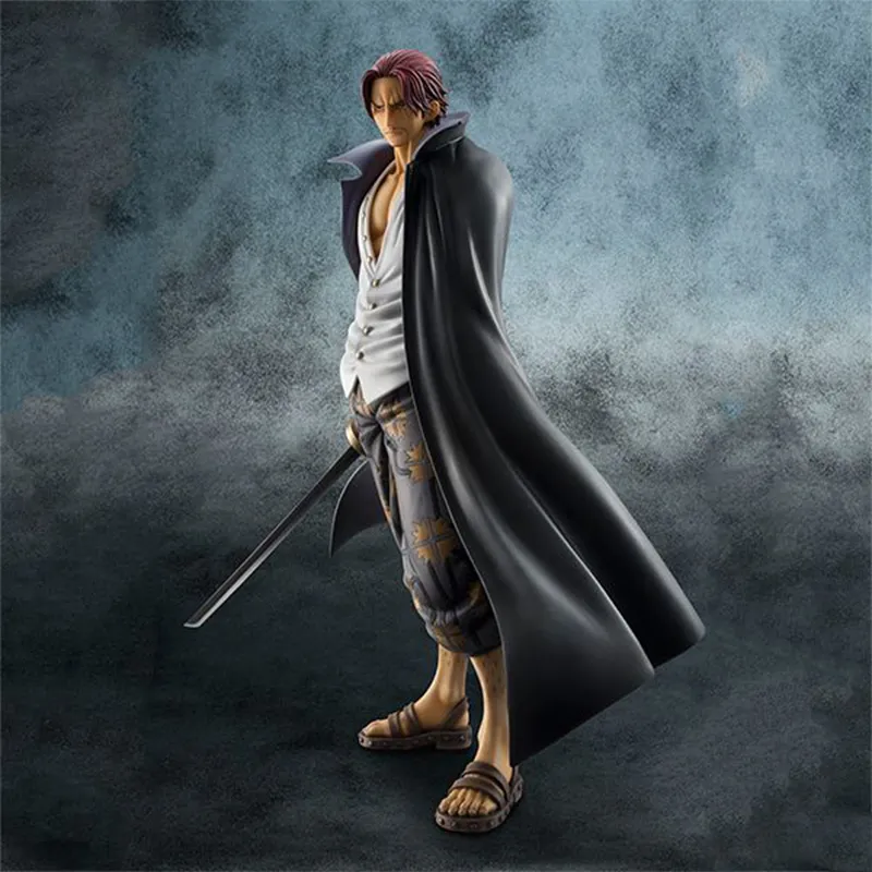 MegaHouse Shanks Pop One Piece Neo Dx Red Hair Jack Reissued Version Scale Figures 25cm-5