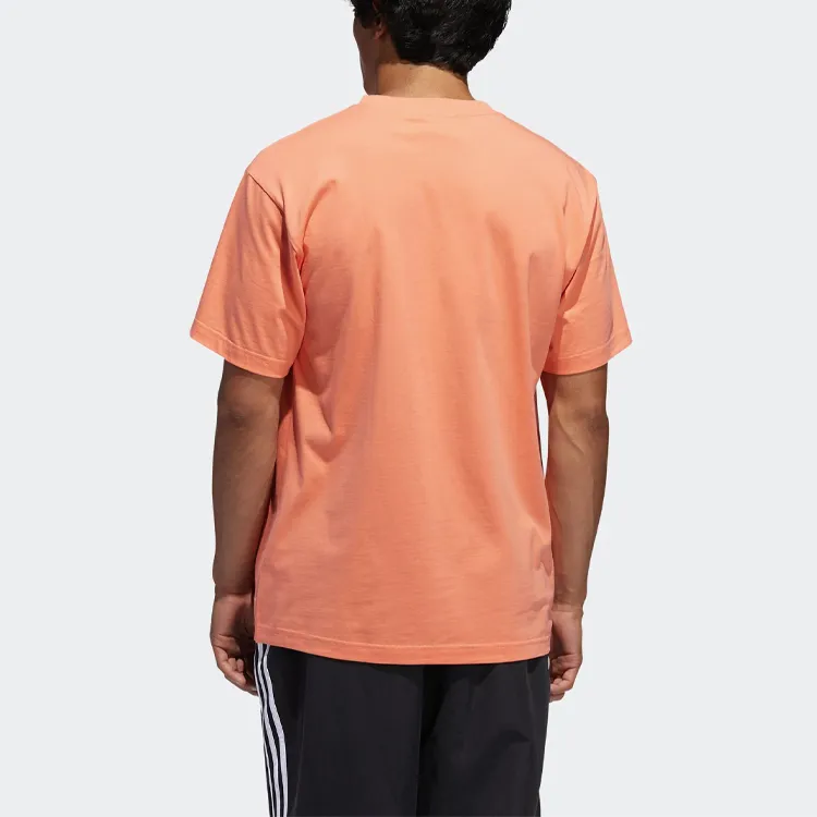 Adidas Originals T Shirts Men Orange-3