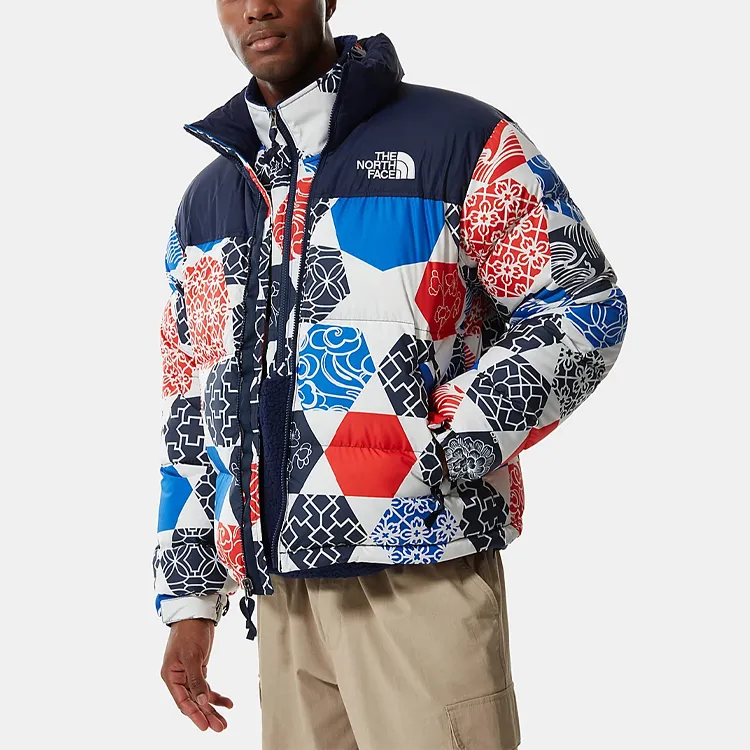 THE NORTH FACE 1996 Retro Nuptse Ic Geo Print Jacket-8