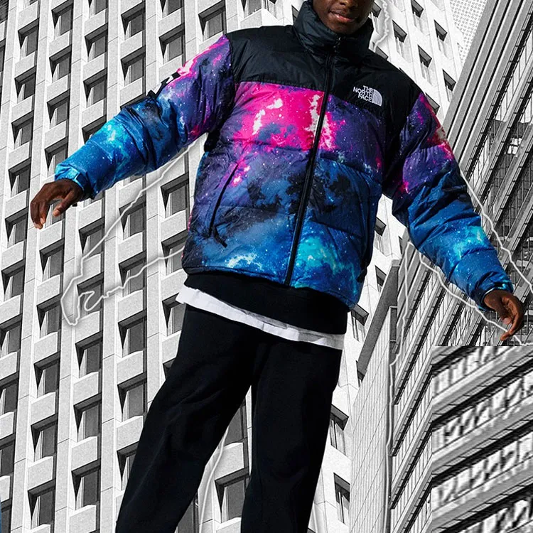 THE NORTH FACE X Invincible Printed Nuptse Jacket-2