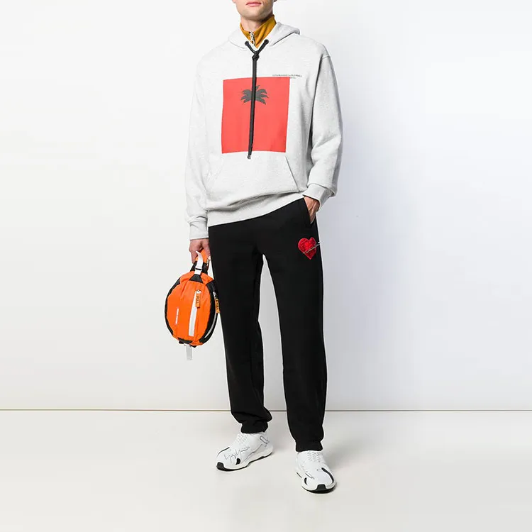PALM ANGELS Knitted Sweatpants Men Black-1