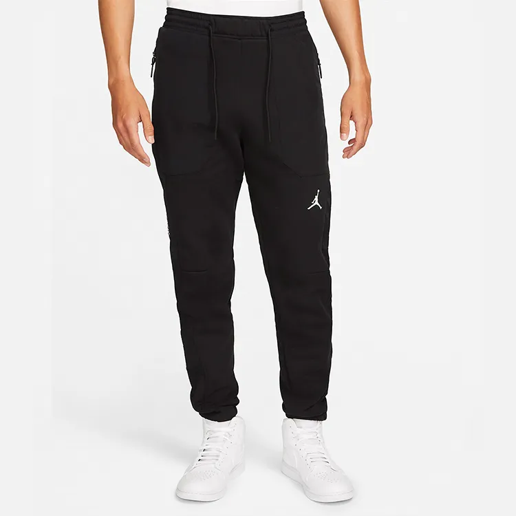 Jordan Knitted Sweatpants Men Black-4