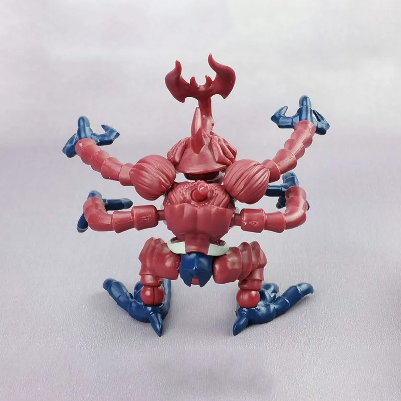 BANDAI Tentomon Digimon Anime Character Metal Garurumon Palm-Operated SHODO Food Play Assembled Models-6