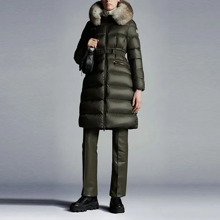 Moncler Down Jacket Women's Army Green-3