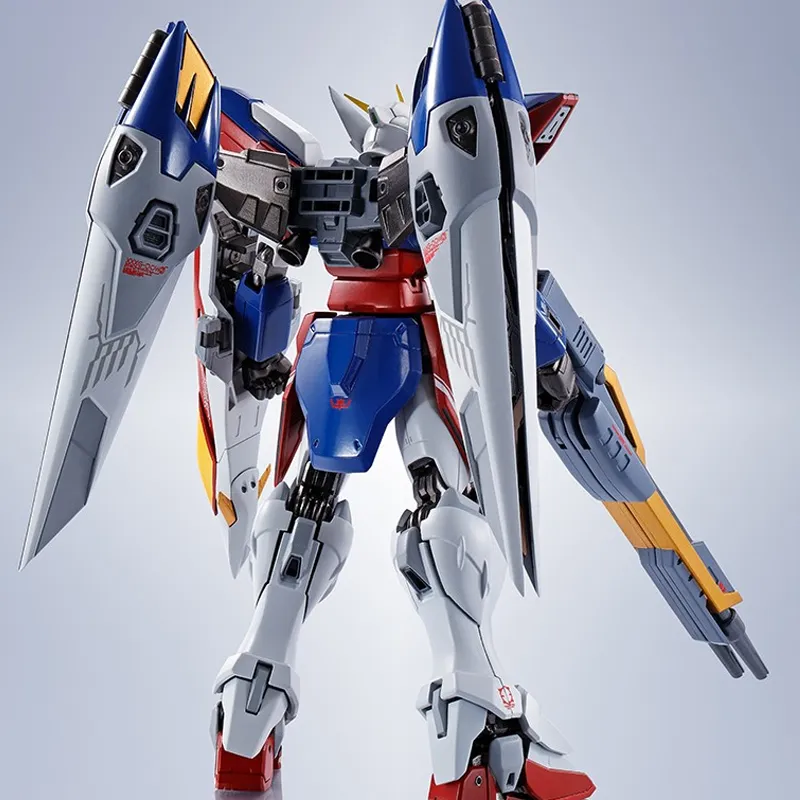 BANDAI Metal Robot Spirits New Mobile Report Gundam Wing Side Ms Wing Gundam Zero Figure White-5