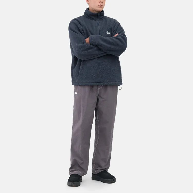Stussy Half Zip Mock Neck-2