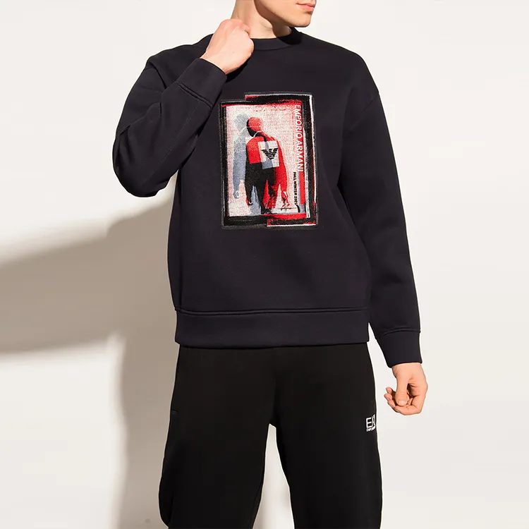 EMPORIO ARMANI Sweatshirt Men's Black-3