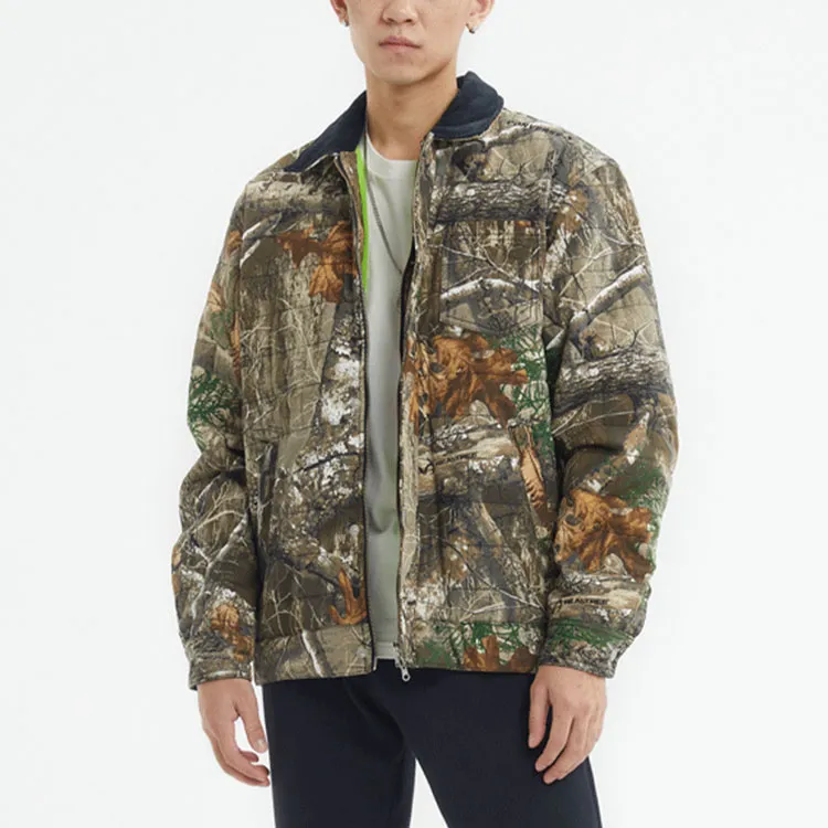 Converse Puffer Jackets Men Brown-4
