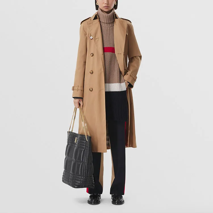 Burberry Trench Coat Women's Camel-3