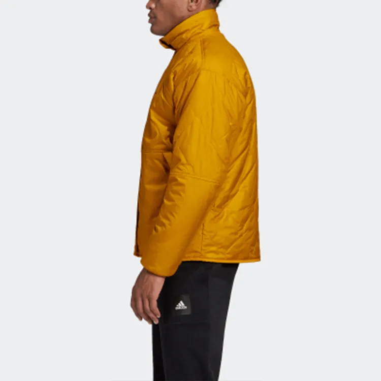 Adidas Puffer Jacket Men's Dark Heather Gray-6