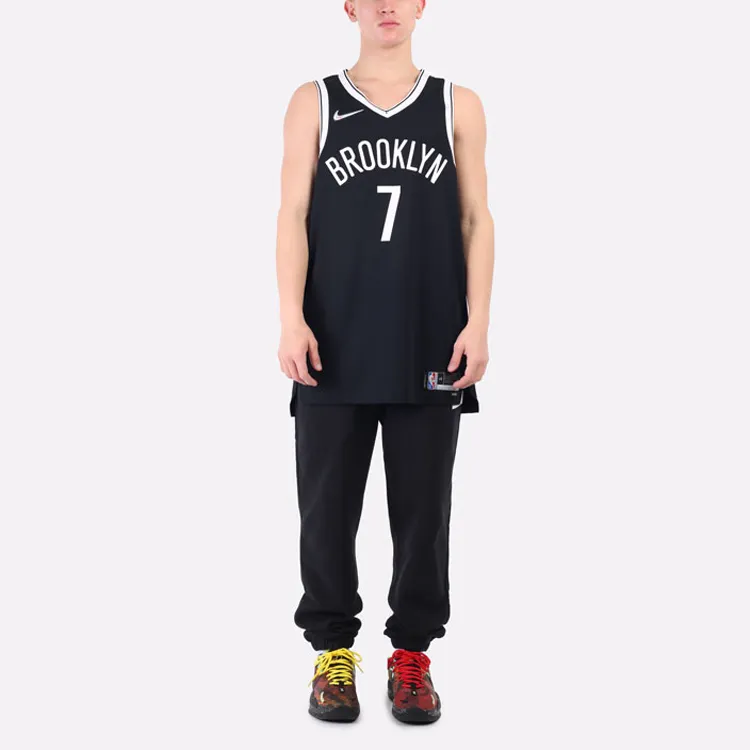 Nike Nba Brooklyn Nets Kevin Durant 75th Anniversary 2020/2021 Icon Edition Jersey-2