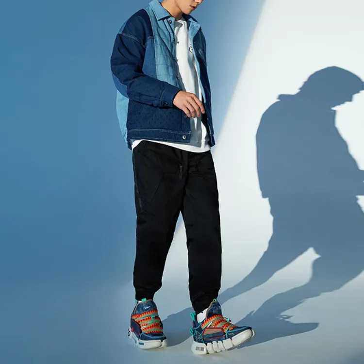 LiNing Puffer Jackets Men Blue-2