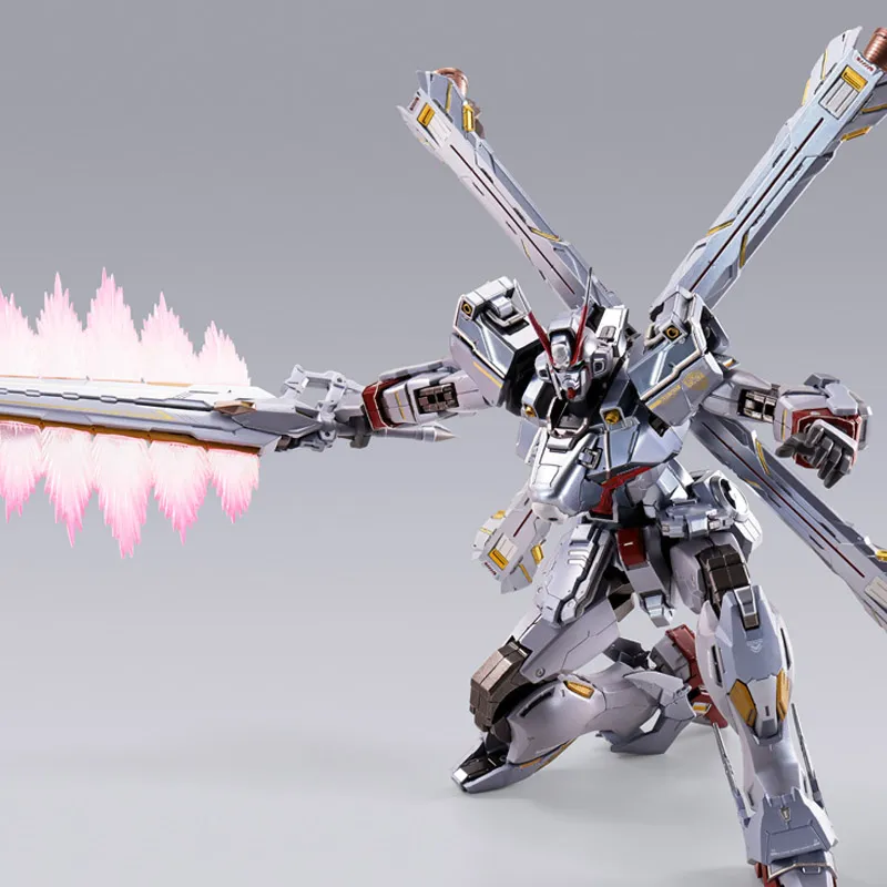 BANDAI Metal Build Crossbone Gundam Mobile Suit X0 Full Armed Type Assembled Models 17cm-6