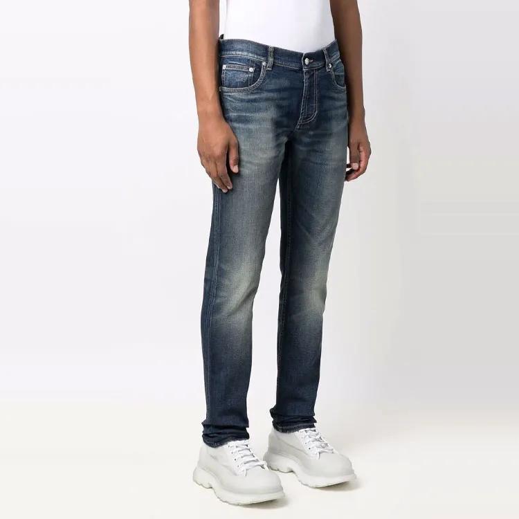 Alexander McQueen Graffiti Printed Jeans-2