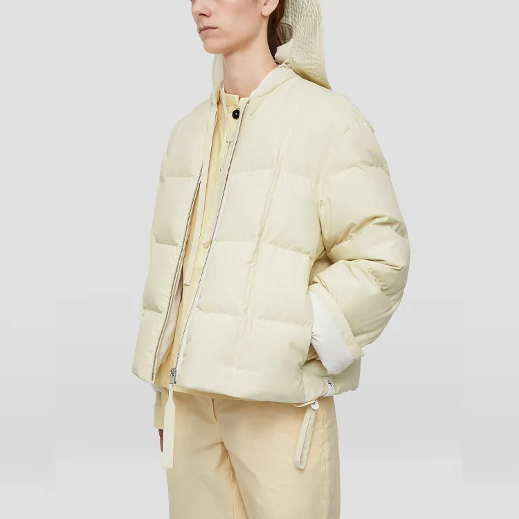 JIL SANDER Down Jacket Women's Ecru-3