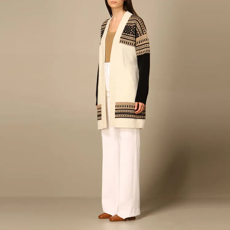 MaxMara Loose Fit Knitwear Women's Cream Yellow-4