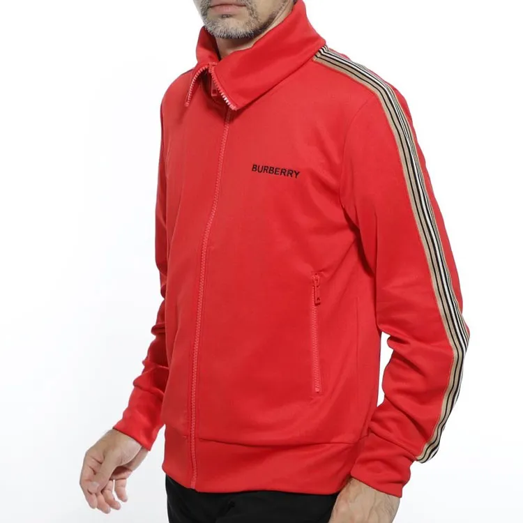 Burberry Jackets Coats Men's Red-3