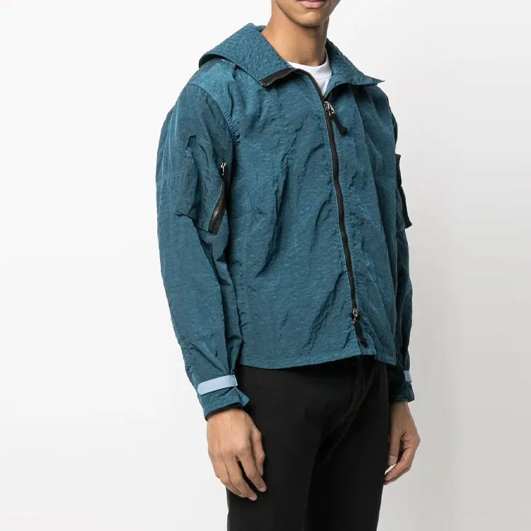 Maison Margiela Jackets Men Blue-3