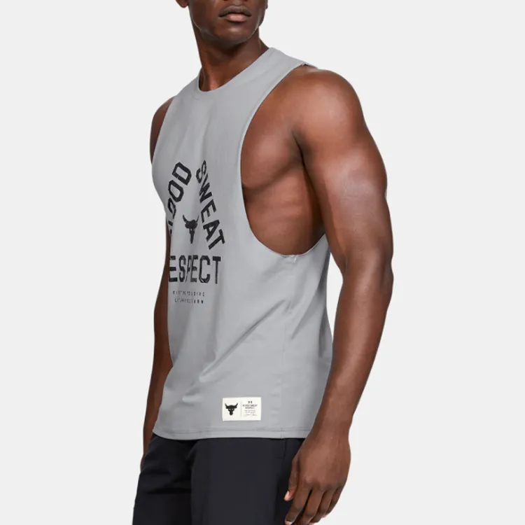 Under Armour Project Tank Top Men's Gray-5