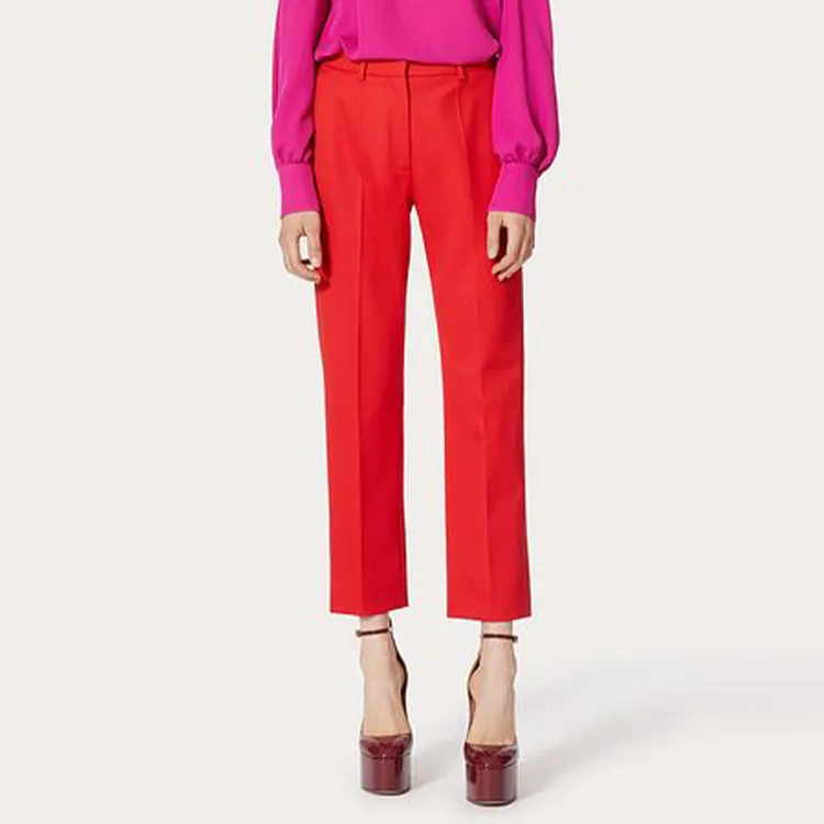 Valentino Tailored Straight Leg Pants-1