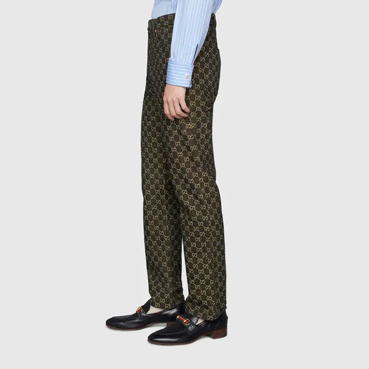 GUCCI Jeans Men Black-4