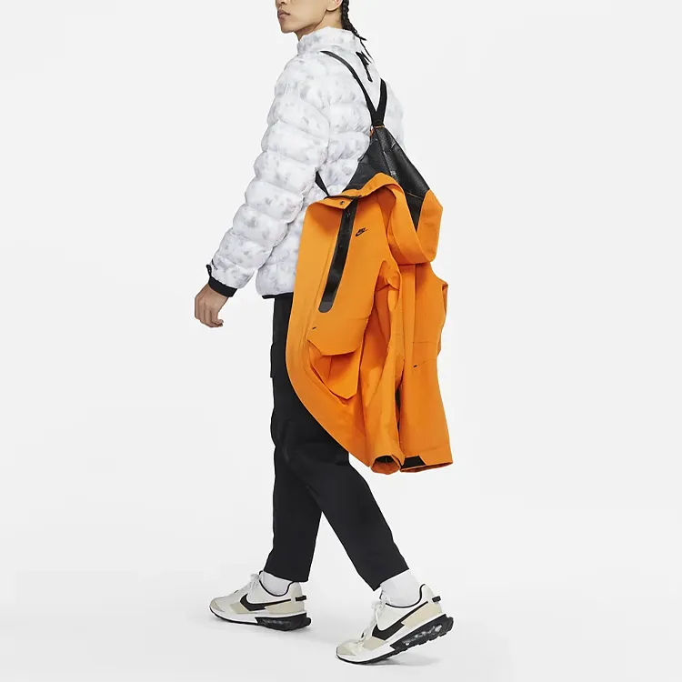 Nike Parka Coats Men Light Curry Yellow-3