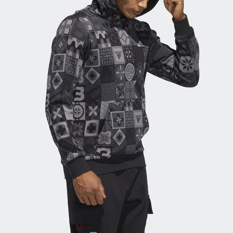 Adidas CNY Collection Sweatshirts Men Black-5