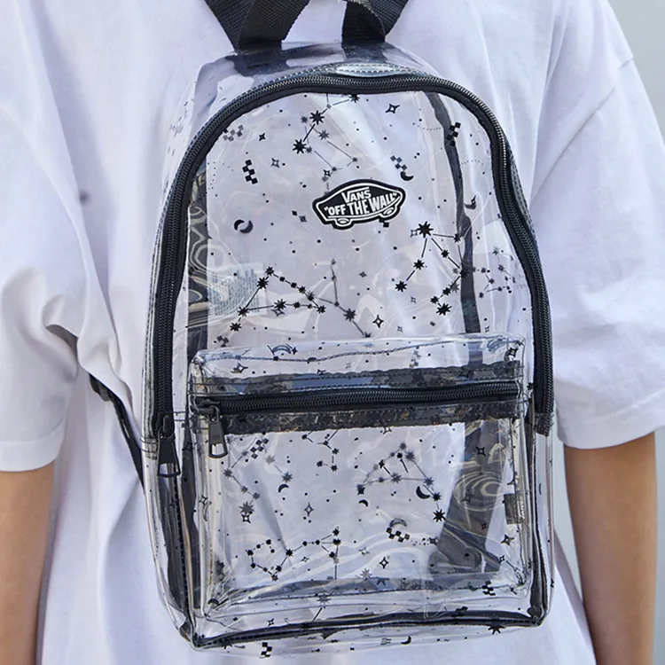 Vans PVC Backpack Regular Unisex Transparent-2