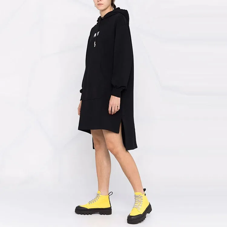 DIESEL Long-Sleeved Dresses Women's Black-3