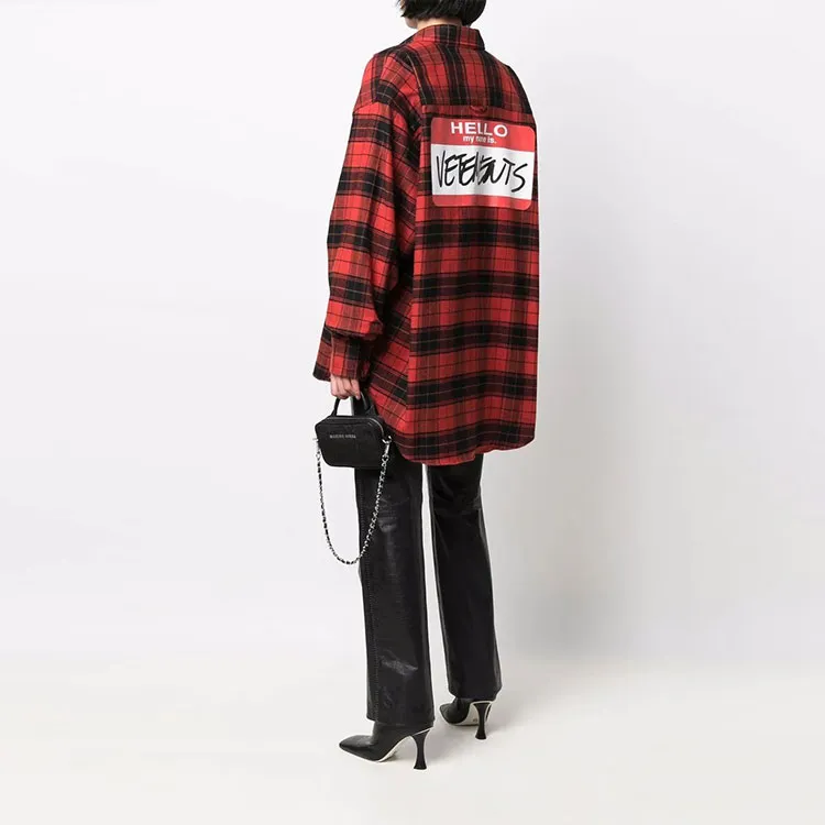 Vetements Plaid Shirt-4