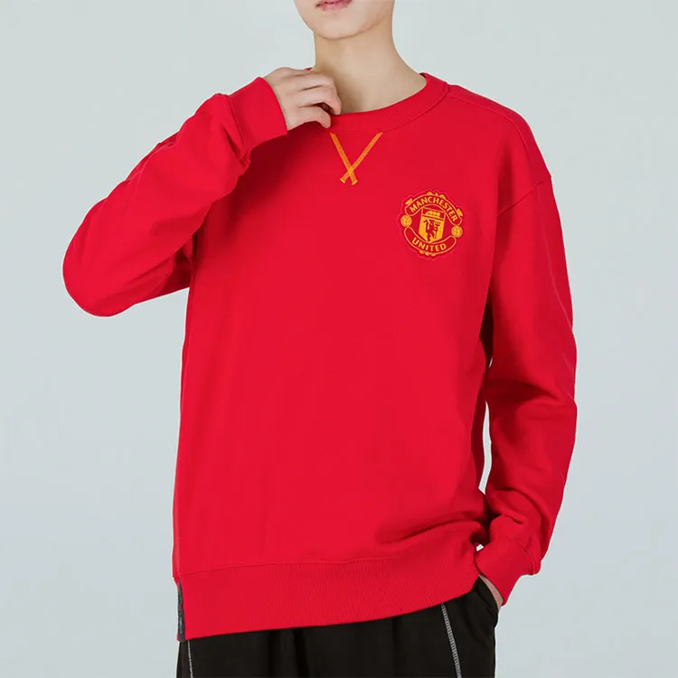 Adidas MANCHESTER UNITED THEATRE OF DREAMS Sweatshirts Men Red-2