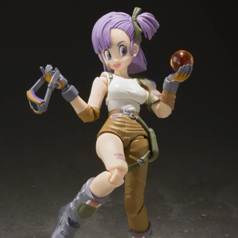BANDAI Bulma Bandai SHF Dragon Ball Event Exclusive Color Edition Action Figures 13.5cm-6