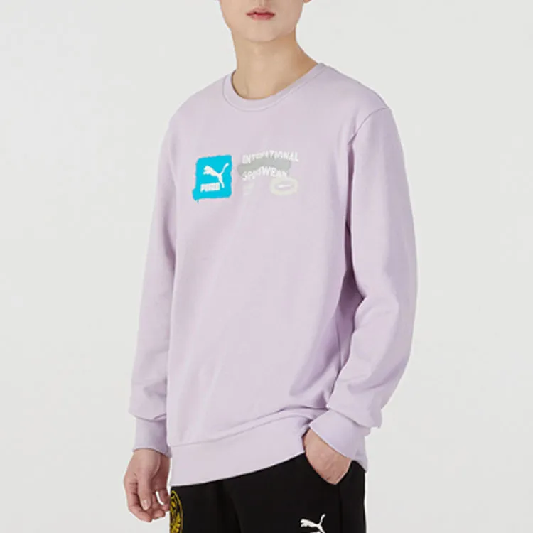 PUMA Sweatshirts Men Purple-5