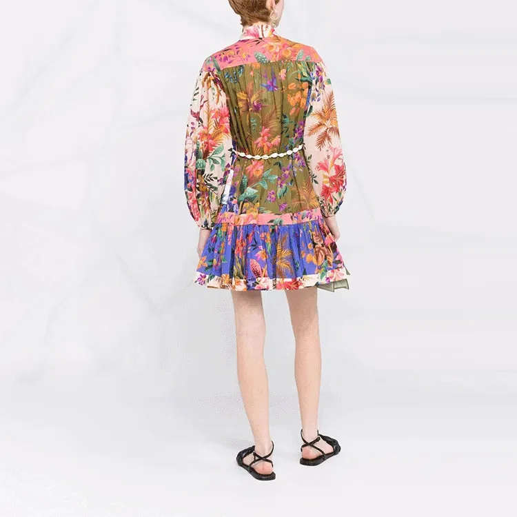 Zimmermann Long-Sleeved Dresses Women's Multicolor-1