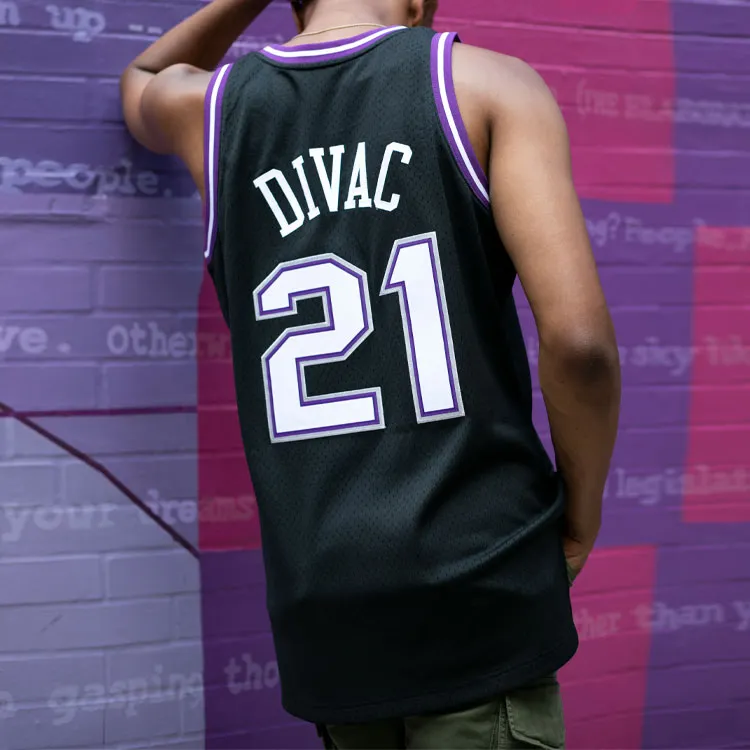 Mitchell Ness 'NBA Sacramento Kings 2000 Vlade Divac' Swingman Jersey Vest Top-7