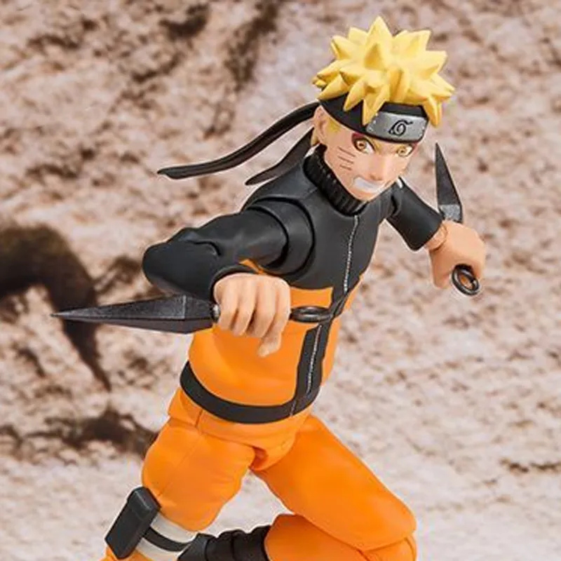 BANDAI Naruto Uzumaki Bandai Soul Limited SHF Naruto  The Path Of The Ninja Action Figures 14cm-6