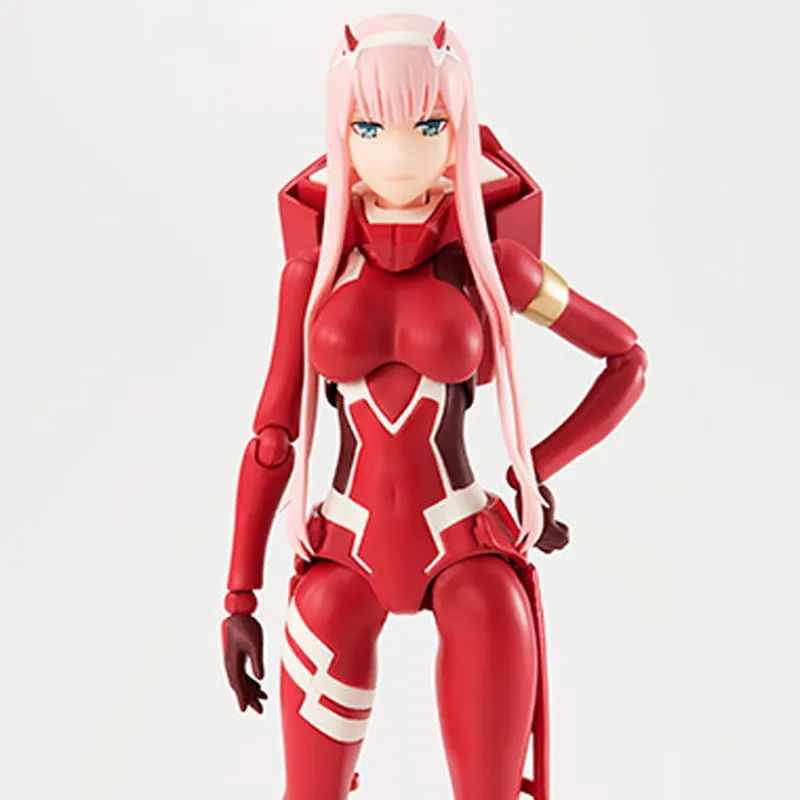 BANDAI Comprehensive Collection SHF DARLING In The FRANXX ZERO TWO 02 Action Figures-6
