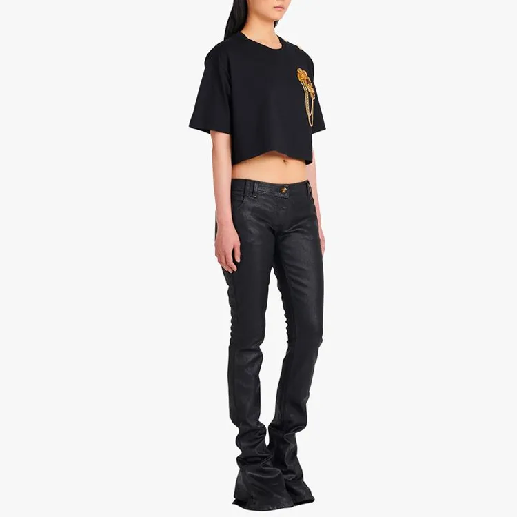 BALMAIN Jeans Women's Black-4