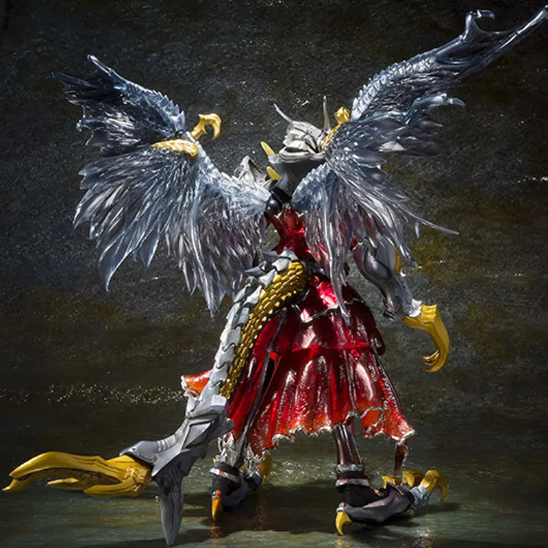 BANDAI SIC Fire Dragon Form Full Dragon Form Kamen Rider Wizard Action Figures 20cm-6