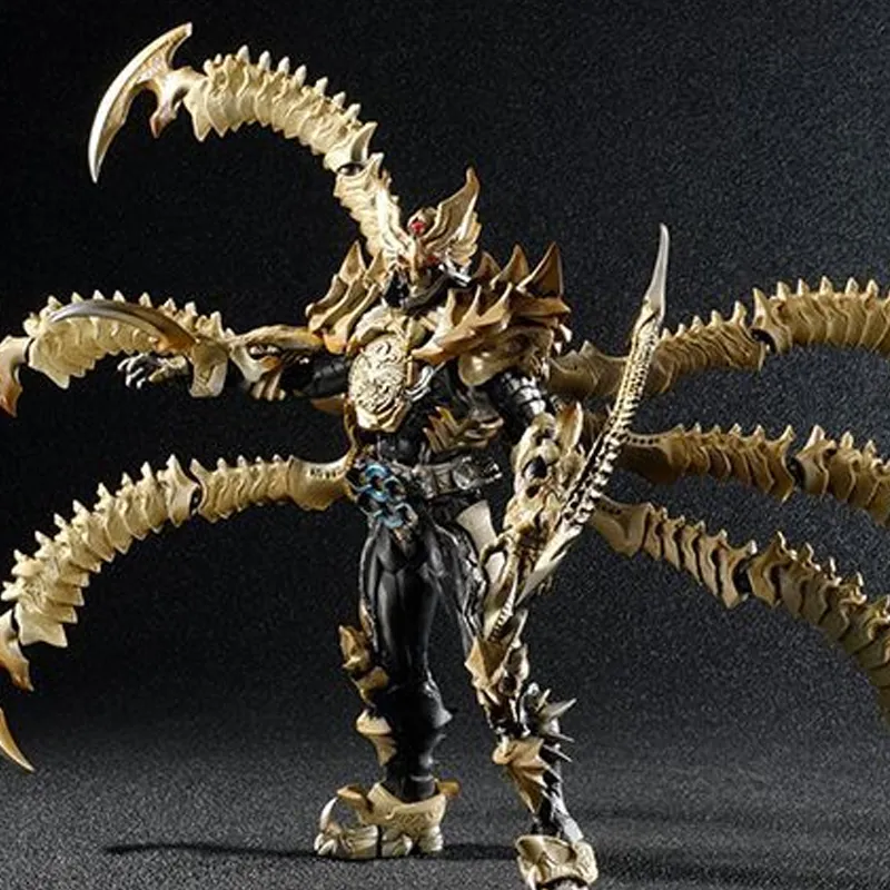 BANDAI Kamen Rider GEATS Kamen Rider OOO Sigman Limited SIC Kamen Rider, Shocker Leader Action Figures-6